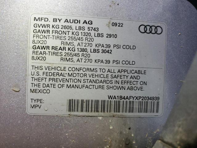 Photo 12 VIN: WA1B4AFYXP2034939 - AUDI SQ5 