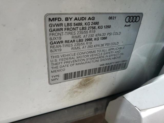 Photo 12 VIN: WA1BAAFY1M2118944 - AUDI Q5 