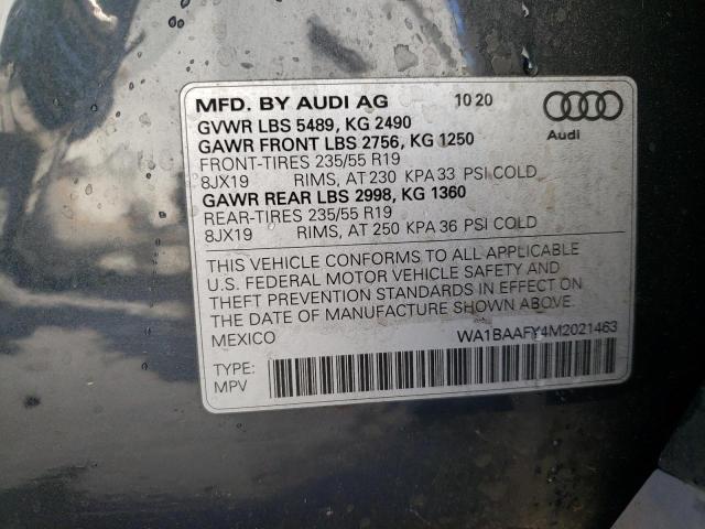 Photo 13 VIN: WA1BAAFY4M2021463 - AUDI Q5 PREMIUM 