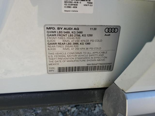 Photo 13 VIN: WA1BAAFY5M2033587 - AUDI Q5 