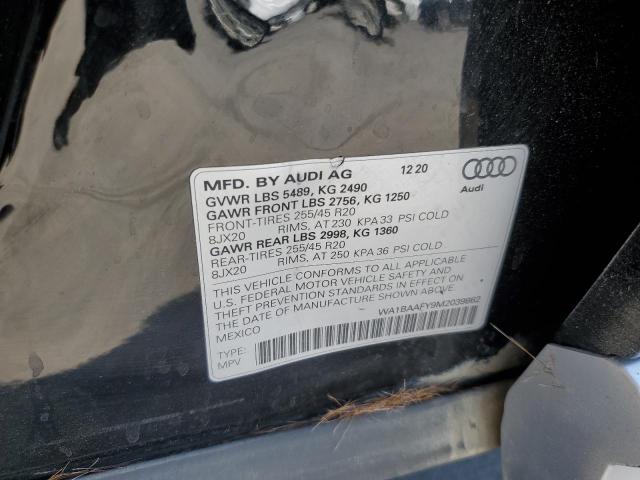 Photo 11 VIN: WA1BAAFY9M2039862 - AUDI Q5 PREMIUM 