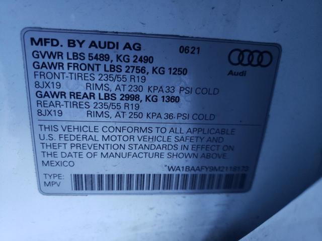 Photo 13 VIN: WA1BAAFY9M2118173 - AUDI Q5 