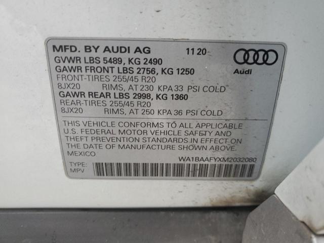 Photo 13 VIN: WA1BAAFYXM2032080 - AUDI Q5 PREMIUM 