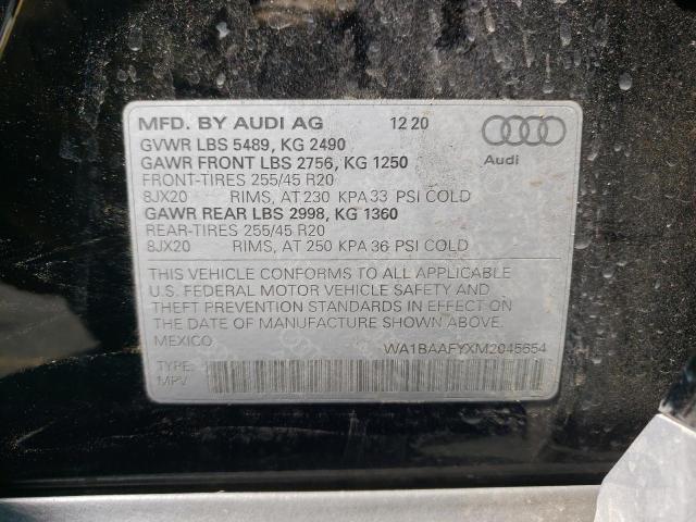 Photo 9 VIN: WA1BAAFYXM2045654 - AUDI Q5 PREMIUM 