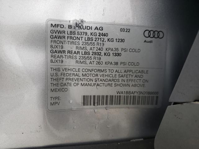 Photo 12 VIN: WA1BBAFY3N2088666 - AUDI Q5 