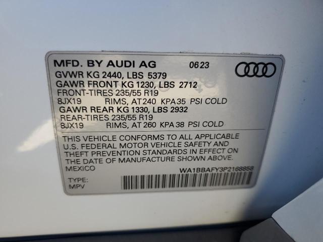 Photo 12 VIN: WA1BBAFY3P2168858 - AUDI Q5 PREMIUM 