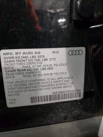 Photo 12 VIN: WA1BBAFY5P2022588 - AUDI Q5 