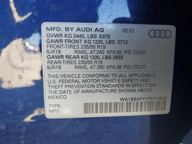 Photo 12 VIN: WA1BBAFY7P2114642 - AUDI Q5 