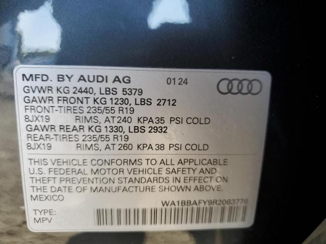 Photo 13 VIN: WA1BBAFY9R2063776 - AUDI Q5 PREMIUM 