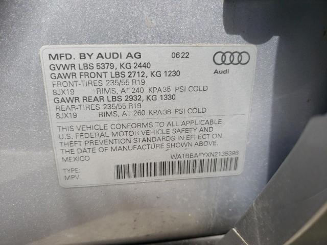 Photo 12 VIN: WA1BBAFYXN2135398 - AUDI Q5 