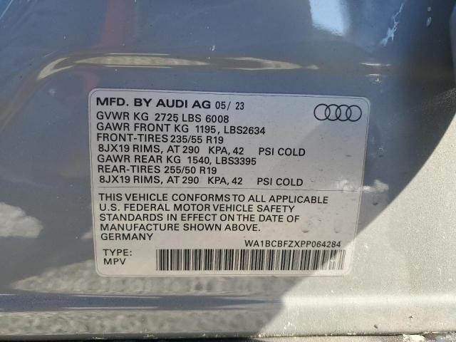 Photo 12 VIN: WA1BCBFZXPP064284 - AUDI Q4 E-TRON 