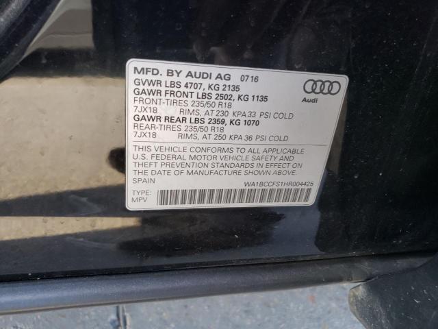 Photo 12 VIN: WA1BCCFS1HR004425 - AUDI Q3 PREMIUM 