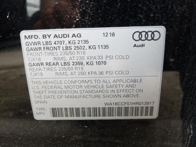 Photo 9 VIN: WA1BCCFS1HR013917 - AUDI Q3 