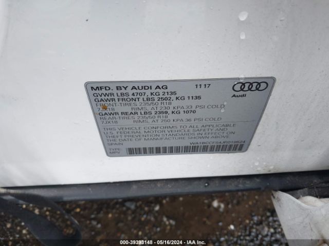 Photo 8 VIN: WA1BCCFS4JR019524 - AUDI Q3 