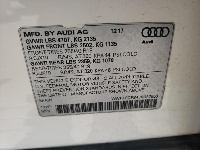 Photo 11 VIN: WA1BCCFS4JR022553 - AUDI Q3 