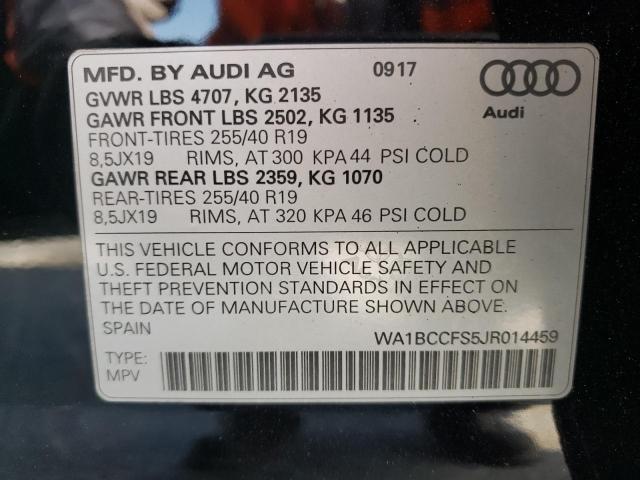 Photo 9 VIN: WA1BCCFS5JR014459 - AUDI Q3 PREMIUM 