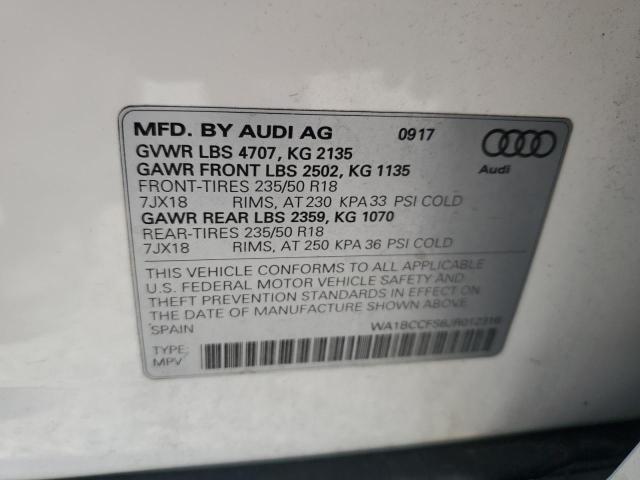 Photo 13 VIN: WA1BCCFS6JR012316 - AUDI Q3 