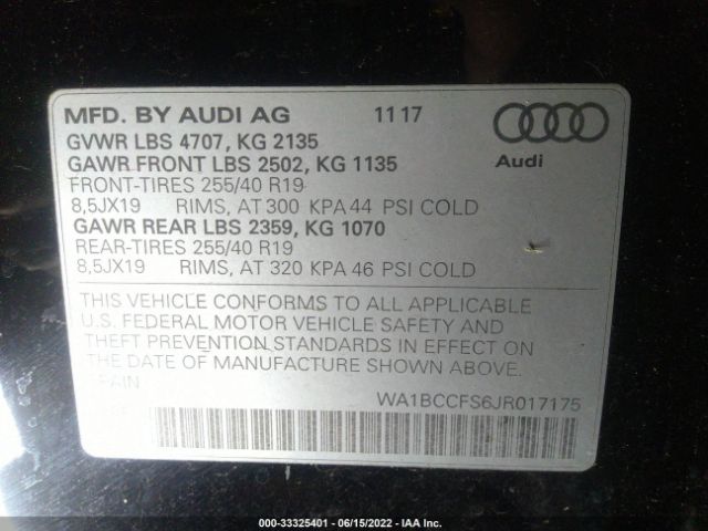 Photo 8 VIN: WA1BCCFS6JR017175 - AUDI Q3 