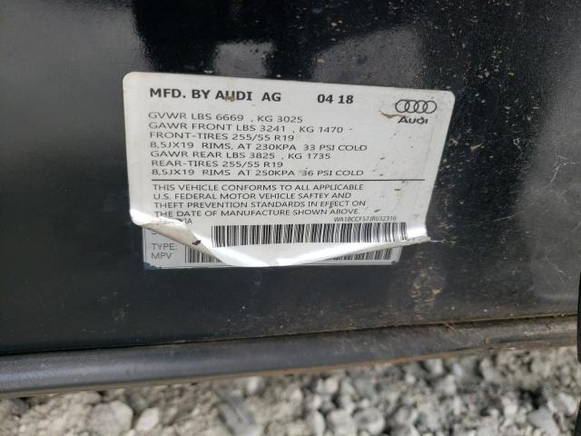 Photo 12 VIN: WA1BCCFS7JR004760 - AUDI Q3 