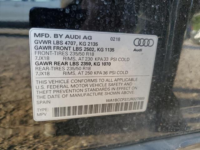 Photo 11 VIN: WA1BCCFS7JR027889 - AUDI Q3 