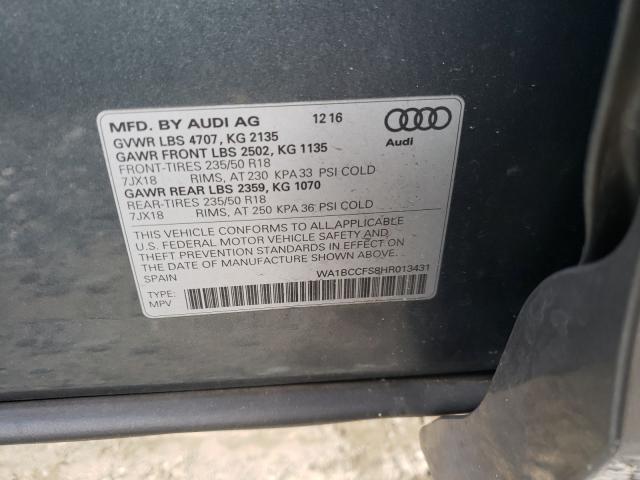 Photo 9 VIN: WA1BCCFS8HR013431 - AUDI Q3 