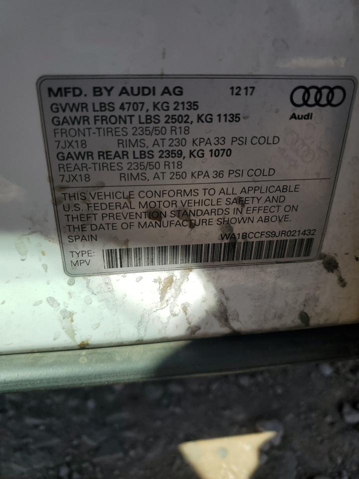 Photo 11 VIN: WA1BCCFS9JR021432 - AUDI Q3 