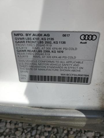 Photo 13 VIN: WA1BCCFSXJR007894 - AUDI Q3 