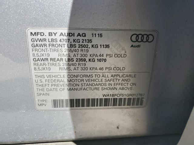 Photo 12 VIN: WA1BFCFS1GR012787 - AUDI Q3 PREMIUM 