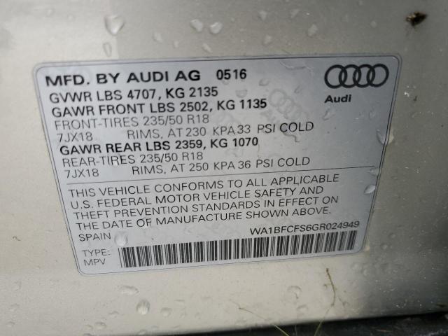 Photo 13 VIN: WA1BFCFS6GR024949 - AUDI Q3 