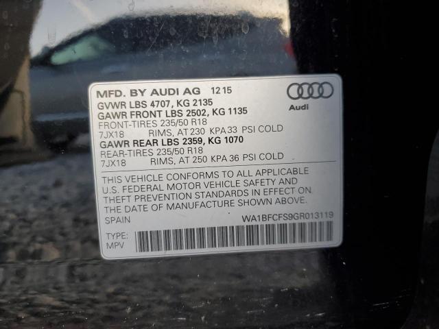 Photo 11 VIN: WA1BFCFS9GR013119 - AUDI Q3 PREMIUM 