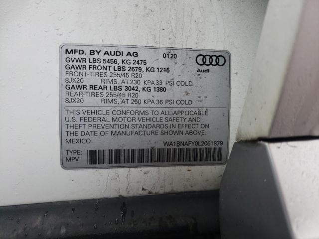 Photo 13 VIN: WA1BNAFY0L2061879 - AUDI Q5 