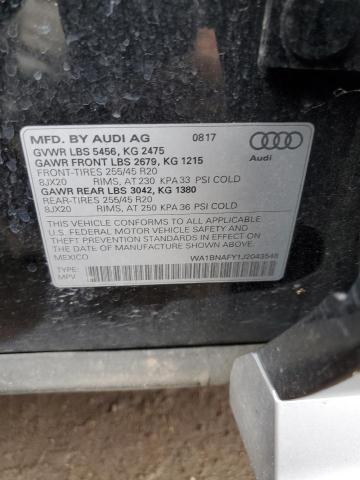 Photo 11 VIN: WA1BNAFY1J2043548 - AUDI Q5 PREMIUM 