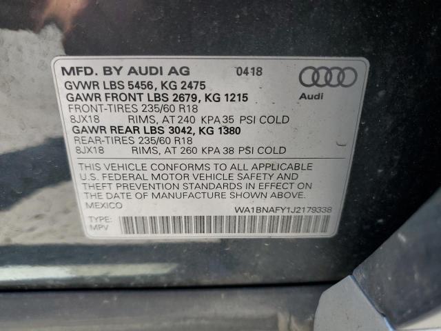 Photo 13 VIN: WA1BNAFY1J2179338 - AUDI Q5 