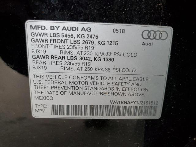 Photo 12 VIN: WA1BNAFY1J2181512 - AUDI Q5 