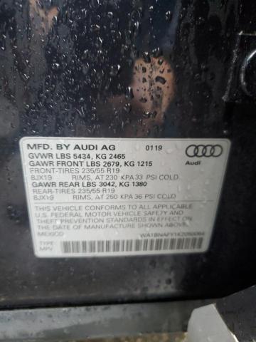 Photo 12 VIN: WA1BNAFY1K2050064 - AUDI Q5 PREMIUM 