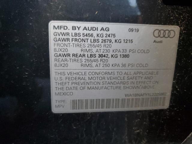 Photo 12 VIN: WA1BNAFY1L2025862 - AUDI Q5 PREMIUM 