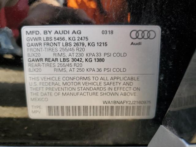 Photo 11 VIN: WA1BNAFY2J2160975 - AUDI Q5 