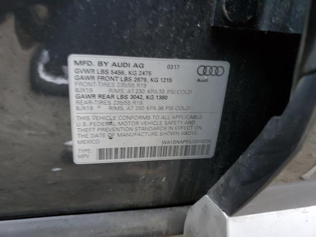 Photo 11 VIN: WA1BNAFY3J2010230 - AUDI Q5 