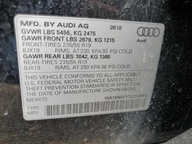 Photo 12 VIN: WA1BNAFY3J2208953 - AUDI Q5 