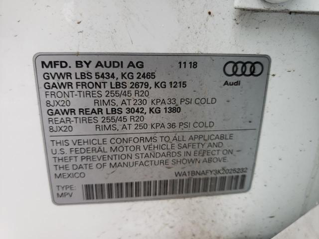 Photo 12 VIN: WA1BNAFY3K2025232 - AUDI Q5 