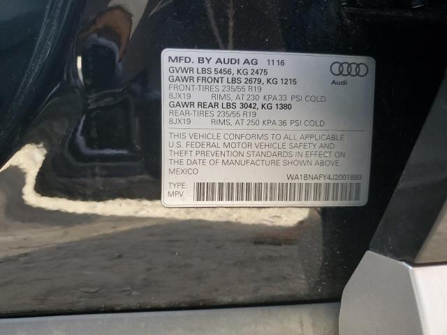 Photo 11 VIN: WA1BNAFY4J2001889 - AUDI Q5 