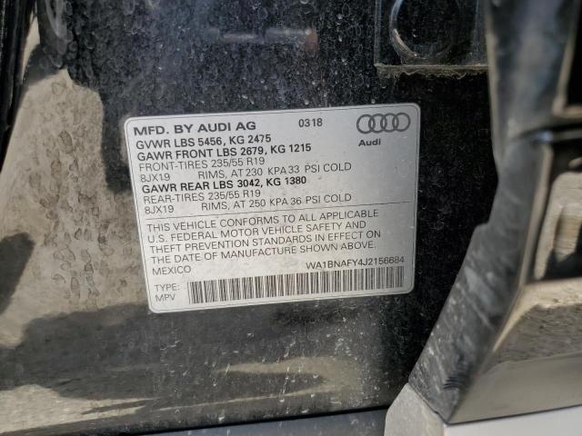 Photo 12 VIN: WA1BNAFY4J2156684 - AUDI Q5 PREMIUM 