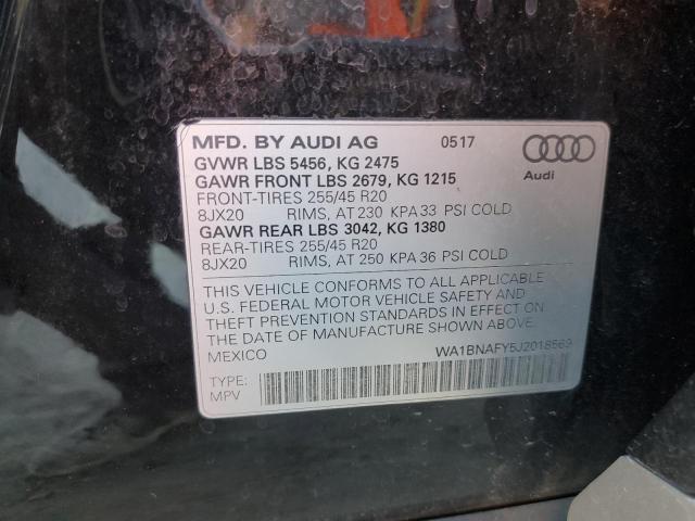 Photo 12 VIN: WA1BNAFY5J2018569 - AUDI Q5 