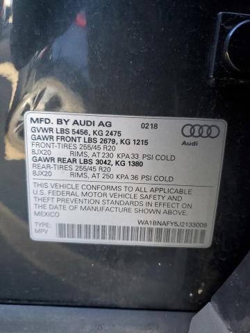 Photo 11 VIN: WA1BNAFY5J2133009 - AUDI Q5 