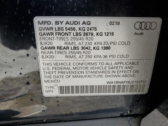 Photo 12 VIN: WA1BNAFY6J2133732 - AUDI Q5 PREMIUM 