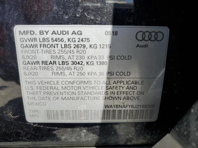 Photo 11 VIN: WA1BNAFY6J2189265 - AUDI Q5 