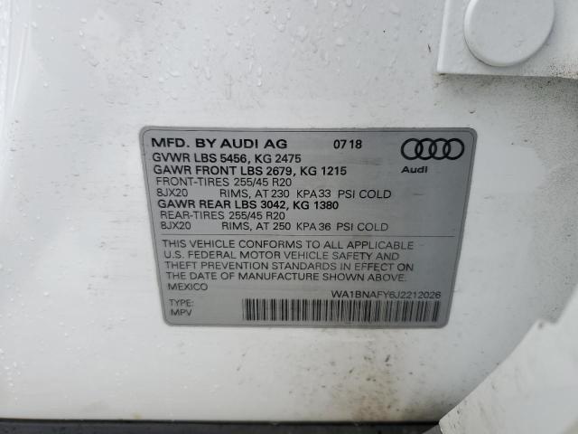 Photo 12 VIN: WA1BNAFY6J2212026 - AUDI Q5 