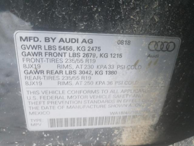 Photo 9 VIN: WA1BNAFY6J2237203 - AUDI Q5 PREMIUM 