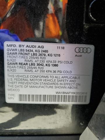 Photo 12 VIN: WA1BNAFY6K2022616 - AUDI Q5 