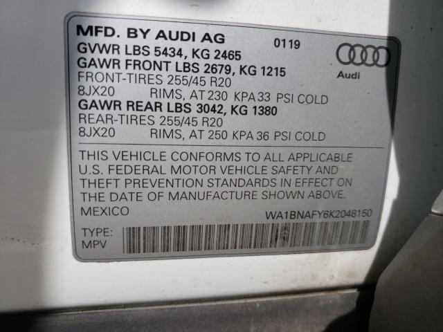 Photo 9 VIN: WA1BNAFY6K2048150 - AUDI Q5 